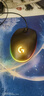 罗技（G）G102第二代游戏鼠标 RGB流光灯效鼠标 轻量化  游戏级8000DPI传感器 黑色 200-8000DPI 实拍图