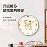 BBA 挂钟北欧客厅挂墙装饰钟表个性创意家用时钟 万事顺意30cm 实拍图