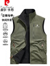 皮尔卡丹（pierre cardin）父亲节礼物棉马甲男士秋冬季工装户外宽松百搭双面穿立领上衣 实拍图