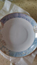 浩雅景德镇陶瓷盘餐盘汤盘菜盘深盘饭盘可微波时光漫步8英寸2个装 实拍图