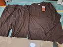 铜牛男士内衣棉毛圆领秋衣秋裤套装 深咖 2XL (180/105) 实拍图