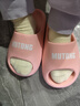 牧童儿童拖鞋夏季家居鞋室内软底浴室男女童亲子凉拖鞋 糖果粉 190 实拍图