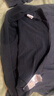 迪卡侬透气薄绒保暖休闲户外运动速干衣跑步长袖男T恤 沉稳黑L-2500810 实拍图