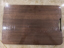 双枪乌金檀菜板 百年龄整木砧案板家用切菜食品抗菌防霉实木40*27*2.5 实拍图