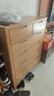 源氏木语全实木橡木五斗柜收纳七斗柜卧室客厅家具电视柜简约抽屉储物柜子 原木色六斗柜95.9*40.2*115.6cm 整装 实拍图