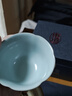 东道汝窑河南非遗茶杯主人杯陶瓷功夫茶具开片可养品茗中葵饮杯天青色 2024年甲辰款 实拍图