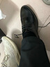百丽男鞋2025商务正装休闲增高软底真皮鞋 黑色A2247（三接头款） 42 实拍图