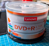 联想（Lenovo）DVD+R 光盘/刻录盘 16速4.7GB 办公系列 桶装50片 空白光盘 实拍图