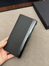 韩诺适用华为matex7手机壳全包mate X5保护套防摔X6超薄折叠屏商务风典藏版智能视窗翻盖中轴真素皮x3 X7【曜石黑】高档皮革丨智能视窗 实拍图