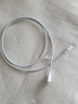 华为原装6A数据线 USB Type-A转USB Type-C/1m线长/支持66W（11V6A）充电 白色CC790 实拍图