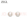 ZEGL珍珠耳钉纯银耳饰女925银针耳环高级感轻奢送闺蜜生日礼物 实拍图