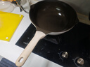 炊大皇钛盾炒锅 麦饭石色不粘锅多功能少油烟炒菜锅平底锅30cm 实拍图