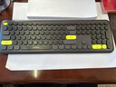 联想（Lenovo）无线蓝牙双模键鼠套装MK28 轻薄商务办公无线键盘鼠标套装适用台式机一体机笔记本平板 黑色 实拍图