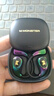 魔声（Monster）AC510蓝牙耳机挂耳式运动耳机通话降噪蓝牙6.0超长续航七彩电镀滑盖耳机 极光黑 实拍图