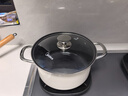 美的（Midea）汤锅火锅深汤锅清汤锅 深火锅盆煮粥炖汤明火电磁炉通用 实拍图
