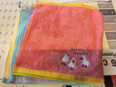 金号A类儿童毛巾100纯棉小毛巾婴儿毛巾方巾洗脸擦手毛巾洗脸帕5条装 实拍图