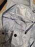 防暴雨雨衣加厚骑行遮脚电动车电瓶摩托车长款全身雨披男女款成人 浅蓝色【加大加厚遮脚】 XL 1件 【建议身高150-170】 实拍图