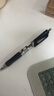得力（deli）S01中性笔签字笔 0.5mm子弹头经典办公按动笔水笔 黑色 30支/盒 33489 实拍图