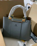 皮尔保罗（PIERPOLO）女士包包2025新款女包真皮手提包大容量斜挎包生日礼物送妈妈 【气质时尚】浅蓝1313 实拍图