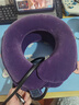 鱼跃（Yuwell）颈椎牵引器B型家用充气护颈椎托颈托舒适贴合颈部(BII型)紫色2层 实拍图