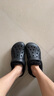 CROCS卡骆驰洞洞鞋贝雅男鞋女鞋轻便耐磨一脚蹬拖鞋休闲鞋|10126 黑色-001 37 /38(230mm) 实拍图