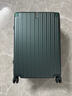 90分行李箱24英寸铝框拉杆箱大容量旅行箱万向轮密码箱皮箱橄榄绿 实拍图