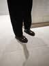 意尔康官方男鞋皮鞋男2026春季新款英伦德比鞋男厚底商务休闲新郎正装鞋 黑色 41 实拍图