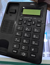得力（deli）电话机座机 固定电话 办公家用 来去电查询 可接分机 13606黑  实拍图