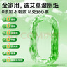 德佑艾草湿厕纸家庭装80抽*6包 私护洁厕如厕湿纸巾 植物抗菌可冲马桶 实拍图