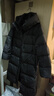 森马（Semir）陈都灵同款羽绒服女90绒长款三防冬宽松连帽外套简约109724113001 实拍图