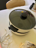 美的（Midea）电火锅 火锅专用锅3-4人 电锅一体家用多功能锅 一锅多用宿舍电煮锅 电热锅分体可拆 4L 【底座可当电磁盘】26easy501 实拍图
