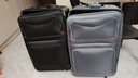 竹貂行李箱耐磨牛津布28英寸大容量男拉杆箱女万向轮旅行箱密码箱皮箱 浅灰色-耐磨牛津布 28英寸 【大尺寸，长期出行选择】 实拍图