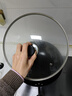 美厨（MAXCOOK）玻璃盖炒锅盖 304不锈钢包边煎锅盖火锅盖蒸锅盖34cm MCPJ9661 实拍图