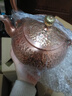 宏虎（honghu）紫铜水壶烧水壶大容量纯铜煮茶壶泡茶壶手工加厚铜壶电陶炉沏茶壶 ZTH-06(竖锤纹)1.5L 实拍图
