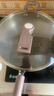 美的（Midea）炒锅不粘锅炒菜锅电磁炉锅304不锈钢平底锅燃气陶瓷0氟雪花不花芯 实拍图