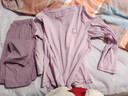 红豆居家睡衣女秋季纯棉长袖套头女士家居服套装可外穿 香芋紫 165/88  实拍图
