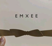 嫚熙（EMXEE）哺乳内衣春秋薄款舒适无痕聚拢防下垂有型怀孕期喂奶文胸杏色XL码 实拍图