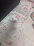 水星家纺三/四件套纯棉100%纯棉三/四件套被套枕套儿童学生宿舍套件 樱花纷纷KT【卡通动物/婴幼儿A类】 床单款 （被套150*210cm） 实拍图