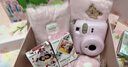 INSTAX富士instax立拍立得 一次成像相机 mini12精美礼盒 樱花宝贝 含10张fafa花边相纸 实拍图