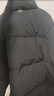 马登工装美式休闲90白鸭绒羽绒服男户外防风外套冬季男士保暖面包服 深灰色 【羽绒服男款/羽绒夹克上衣/男生冬季羽绒服】 XL 实拍图