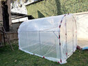 大海边 【送货上门】温室花房花棚暖房蔬菜大棚骨架支架保暖防冻阳光棚 2米宽*2米长*2米高（送加厚无滴膜） 实拍图