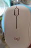 罗技（Logitech）M221轻音鼠标 无线鼠标 办公鼠标 对称鼠标 带无线微型接收器 茱萸粉 实拍图