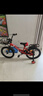 永久（FOREVER）儿童自行车男女款小孩单车可折叠脚踏车4-6-8-10岁辅助轮18寸红色 实拍图
