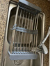 京严水槽沥水架可伸缩置物架不锈钢碗碟碗盘收纳架水池沥碗架洗菜篮 实拍图