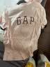 GAP女装秋款经典字母logo短袖T恤常规休闲上衣 淡粉色 727460 L 亚洲尺码 实拍图
