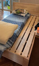 意米之恋橡胶木床实木床主卧双人床卧室家具大板【包安装】1.2m*1.9m DBB2 实拍图