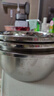 炊大皇 不锈钢盆筛五件套304钢加大加厚洗菜盆沥水和面盆沙拉拌菜调料盆 实拍图