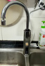 奥克斯（AUX）电热水龙头热水器加热水龙头快速热水变频恒温厨房下进水 【大屏数显】雪山白+漏保插头+万向喷头 实拍图