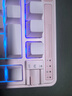 珂芝（KZZI）K75V2三模客制化机械键盘无线蓝牙电竞游戏家用办公82键RGB背光PBT键帽Gasket雾桃渐变环诺樱诺轴 实拍图