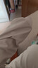 优衣库女装双面穿防风摇粒绒拉链连帽外套户外防水冬季新款479697 479697/30浅米色 M 实拍图